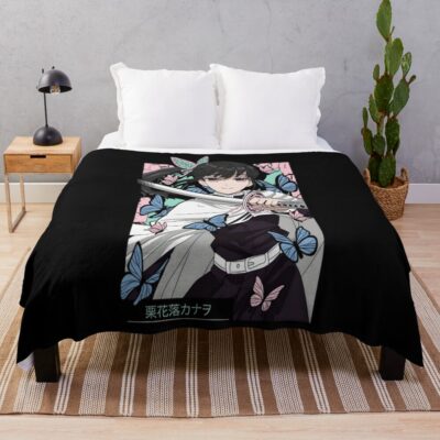 Kanao Tsuyuri Throw Blanket