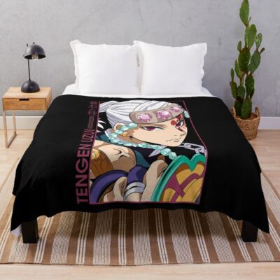 Tengen Demon Slayer Throw Blanket