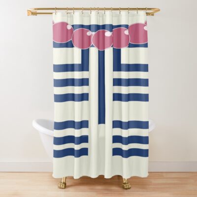 Akaza Demon Slayer Pattern Phone Case Shower Curtain