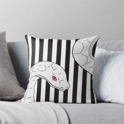 Demon Slayer Obanai Iguro Throw Pillow