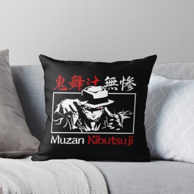 Muzan Kibutsuji Throw Pillow