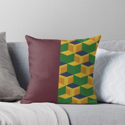 Giyuu S Haori Design Throw Pillow
