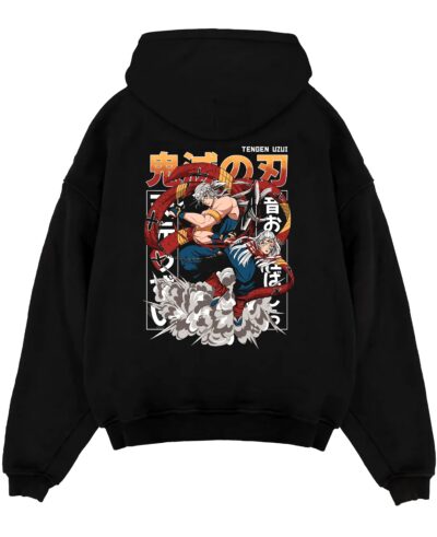 Tengen Uzui vs Gyutaro Sound Hashira Demon Slayer Hoodie