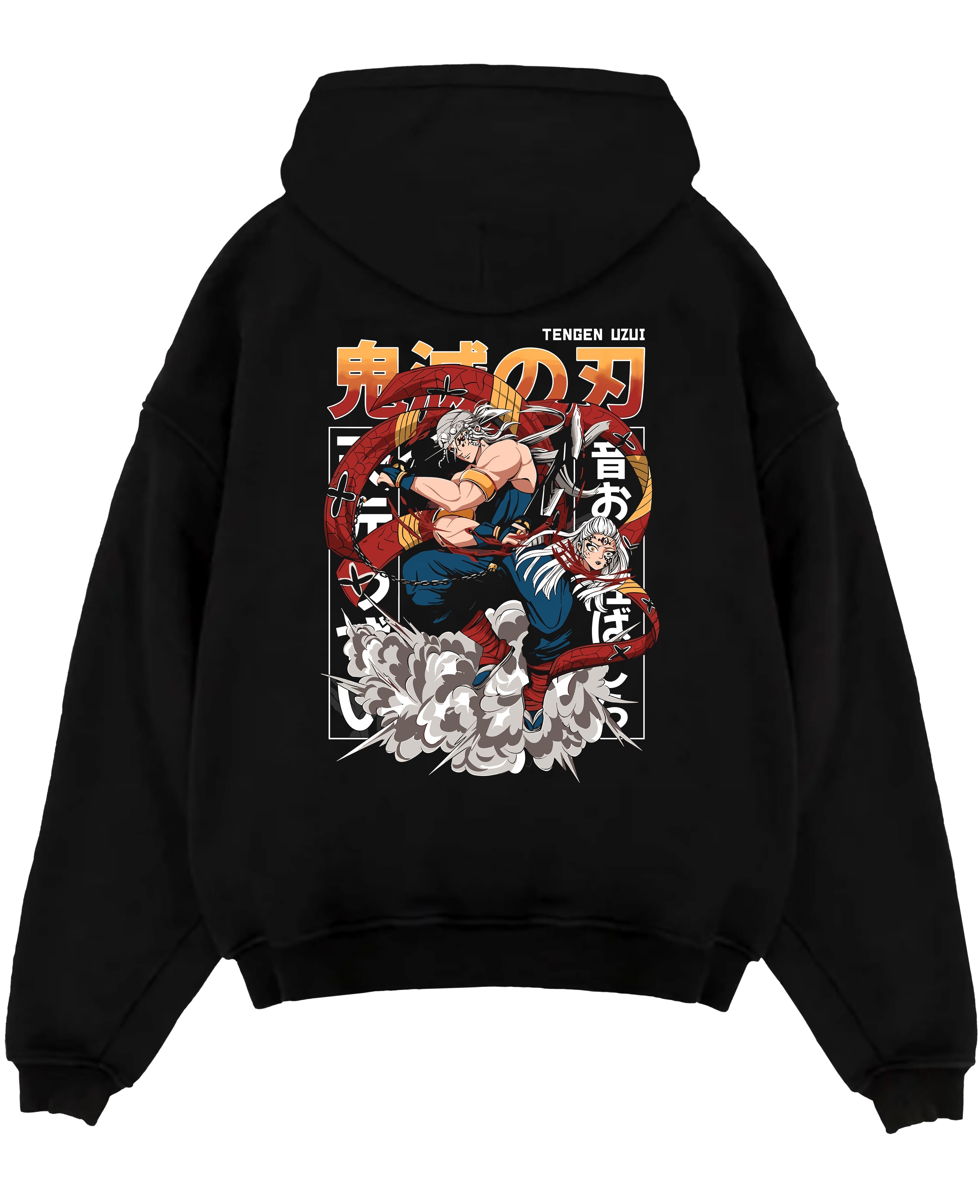 uzui-tengen-demon-slayer-black-hoodie-flat-back-design uzui tengen demon slayer black hoodie flat back design - Demon Slayer EU Store