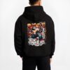 uzui tengen demon slayer black hoodie male back view - Demon Slayer EU Store